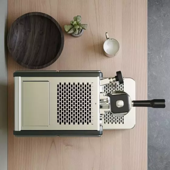 Malý kávovar do domácnosti Stone Espresso. Zdroj obrázku: Stone Espresso Malý kávovar do domácnosti Stone Espresso.